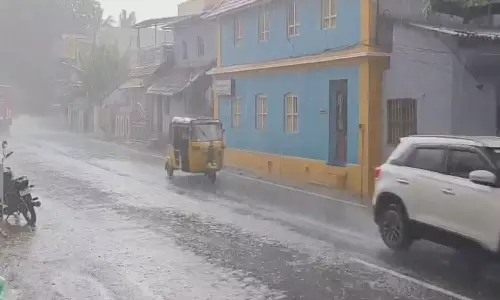 கன்னியாகுமரியில் கொட்டித் தீர்க்கும் கனமழை