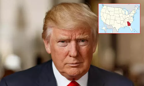 ஸ்விங் மாகாணமான ஜார்ஜியாவில் டொனால்டு டிரம்ப் முன்னிலை