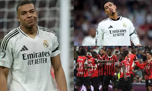 UEFA சாம்பியன்ஸ் லீக்: ரியல் மாட்ரிட் அணியை வீழ்த்தி ஏசி மிலன் அபார வெற்றி