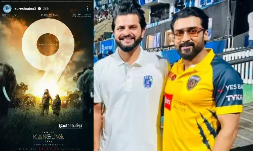 கங்குவா போஸ்டரை இன்ஸ்டா ஸ்டோரியில் பகிர்ந்த சுரேஷ் ரெய்னா