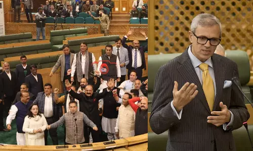 ஜம்மு காஷ்மீருக்கு மீண்டும் சிறப்பு அந்தஸ்து.. சட்டசபையில் தீர்மானம் நிறைவேற்றம் - பாஜக எதிர்ப்பு