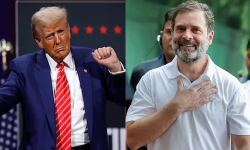 47வது அமெரிக்க அதிபர் டிரம்பிற்கு ராகுல் காந்தி வாழ்த்து