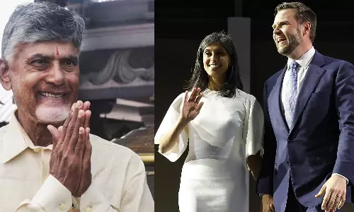 தெலுங்கு சமுதாயத்திற்கு பெருமை சேர்க்கும் தருணம்: உஷா வான்ஸ்க்கு சந்திரபாபு நாயுடு வாழ்த்து