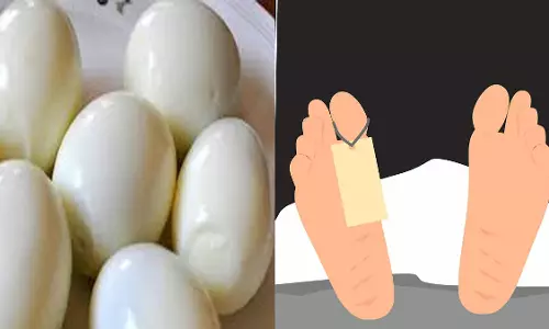 தெலுங்கானாவில் தொண்டையில் முட்டை சிக்கி தொழிலாளி உயிரிழப்பு