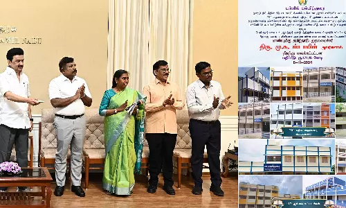 புதிய வகுப்பறைகள்-விடுதி கட்டிடங்கள்: முதலமைச்சர் மு.க.ஸ்டாலின் திறந்து வைத்தார்