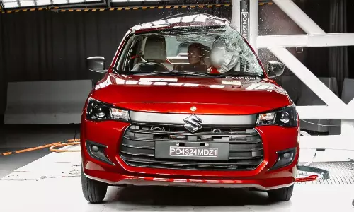 கிராஷ் டெஸ்டில் மாஸ் காட்டிய மாருதி டிசையர்