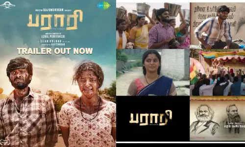 அன்பெனும் பேராயுதம் தாங்கி வருகிறான் பராரி - டிரைலர் வெளியீடு