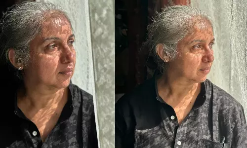 தேகத்தின் சுருக்கங்கள் எல்லாம் சிரிக்கின்றதே - ஷூட்டிங் ஸ்பாட்டில் எடுத்த நடிகை ரேவதியின் இன்ஸ்டா பிக்