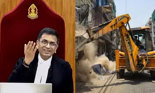 நாகரிக சமூகத்தில் புல்டோசர் நடவடிக்கையை ஏற்க முடியாது -  தலைமை நீதிபதியாக சந்திரசூட் கடைசி தீர்ப்பு