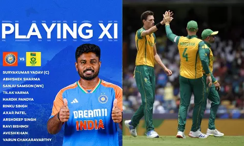 இந்தியாவுக்கு எதிரான 2-வது டி20 போட்டி: தென் ஆப்பிரிக்கா அணி பந்துவீச்சு தேர்வு