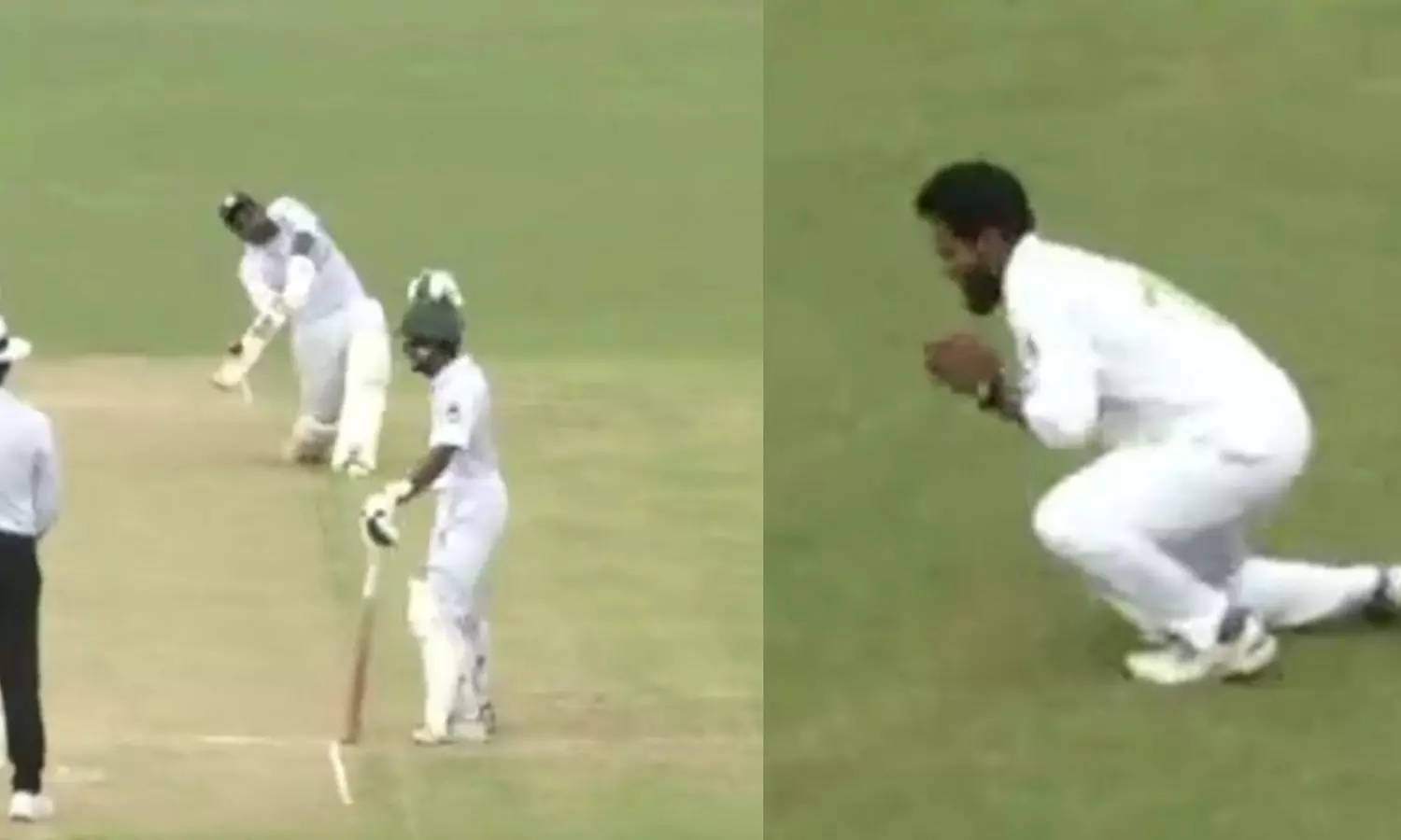 Dead Ball ஆகியிருக்கும்.. சிக்ஸ் அடிக்க முயன்று அவுட் ஆன வீரர் - வீடியோ