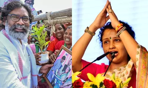 பழங்குடியின அடையாளம்.. ஜார்கண்டின் மகள்..  தேர்தல் நட்சத்திரமான கல்பானா சோரன்- ஹேமந்த் வெற்றி எப்படி?