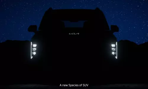 இந்தியா வரும் முற்றிலும் புது எஸ்யுவி - கியா வெளியிட்ட சூப்பர் டீசர்