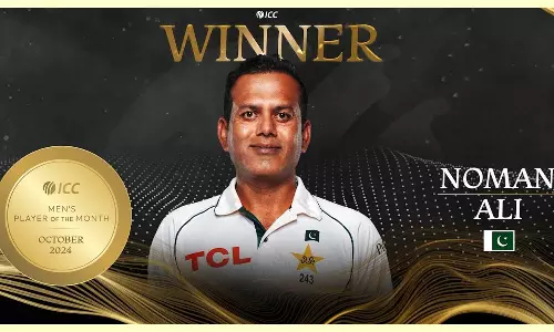 அக்டோபர் மாதத்திற்கான சிறந்த வீரர் விருதை வென்ற பாகிஸ்தான் வீரர்