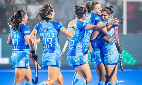 மகளிர் ஆசிய சாம்பியன்ஸ் கோப்பை ஹாக்கி: தென் கொரியாவை வீழ்த்தியது இந்தியா