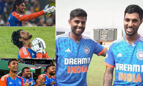 3-வது வரிசையில் வாய்ப்பு கேட்டு அதை சரியாக பயன்படுத்திய திலக்- சூர்யகுமார் பாராட்டு