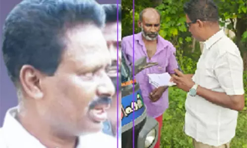 போலீஸ் அதிகாரி எனக்கூறி வாகனங்களை ஆய்வு செய்த வாலிபர்- எச்சரித்து அனுப்பிய போலீசார்