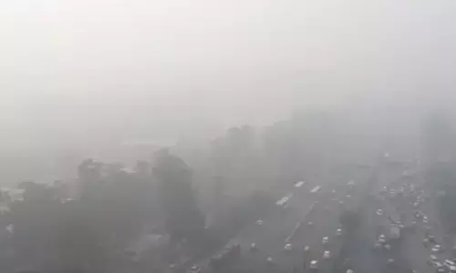 காற்று மாசுடன் பனிமூட்டம் - திணறும் தலைநகர்