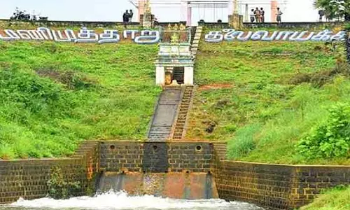 மேற்கு தொடர்ச்சி மலையில் கனமழை: மணிமுத்தாறு அணை நீர்மட்டம் 2 அடி உயர்வு