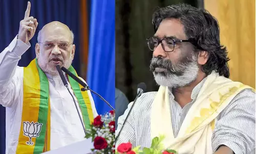 ஜார்க்கண்டில் பழங்குடியின மக்களின் எண்ணிக்கை குறைந்து வருவதற்கு ஹேமந்த் சோரன்தான் பொறுப்பு: அமித் ஷா