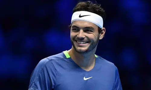 ஆண்கள் டென்னிஸ் சாம்பியன்ஷிப்: இறுதிப்போட்டிக்கு முன்னேறினார் அமெரிக்க வீரர்