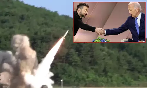 ரஷியாவின் உள்பகுதிகளை தாக்கும் ஏவுகணைகளை பயன்படுத்த உக்ரைனுக்கு ஒப்புதல் அளித்த ஜோ பைடன்