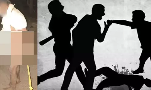 விதவை பெண்ணுடன் தொடர்பு..  பழங்குடியின நபரை நிர்வாணப்படுத்தி தாக்கிய கும்பல்