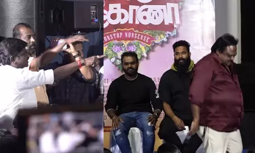 உரிமைக்குரல் எழுப்பிய பத்திரிகையாளர்கள்.. தெறித்து ஓடிய ஜாலியோ ஜிம்கானா இயக்குநர்