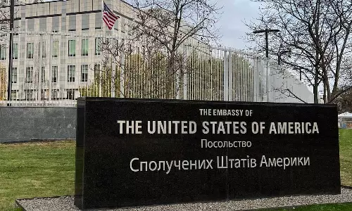 தீவிரமடையும் தாக்குதல்: உக்ரைன் தலைநகரில் அமெரிக்க தூதரகம் மூடல்