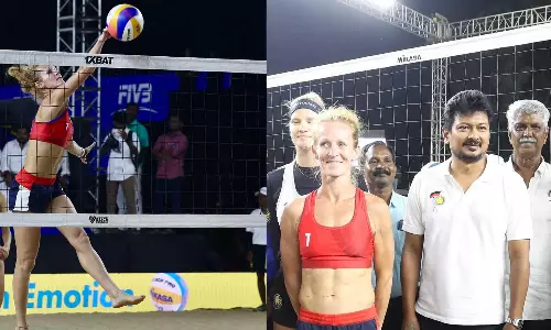 மாமல்லபுரத்தில் சர்வதேச பீச் வாலிபால் தொடர் - துணை முதல்வர் உதயநிதி தொடங்கி வைத்தார்