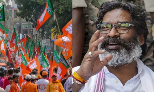 ஜார்கண்டில் சட்டென மாறிய டிரண்ட்.. சரசரவென முன்னிலைக்கு  வந்த இந்தியா கூட்டணி