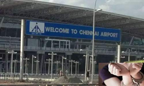 சென்னைக்கு விமானத்தில் ரூ.2 கோடி மதிப்புள்ள உயர் ரக கஞ்சா கடத்தல்- இளம்பெண் கைது