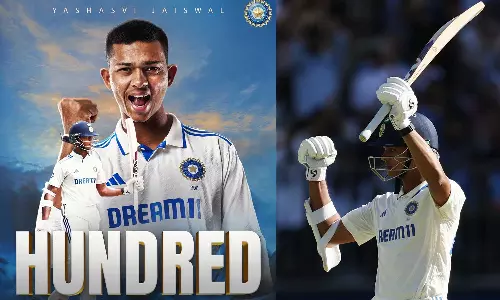 ஆஸ்திரேலியாவிற்கு எதிரான முதல் டெஸ்ட் போட்டியில் ஜெய்ஸ்வால் சதம் அடித்து அசத்தினார்