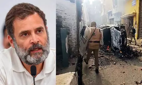 உத்தரபிரதேசம் வன்முறை... சுப்ரீம் கோர்ட் தலையிட வேண்டும்-ராகுல்காந்தி