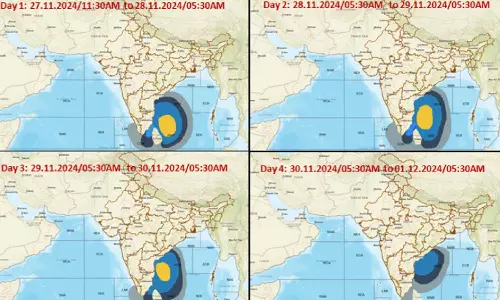 வங்கக் கடலில் இன்று மாலை 5.30 மணிக்கு உருவாகிறது ஃபெங்கல் புயல்
