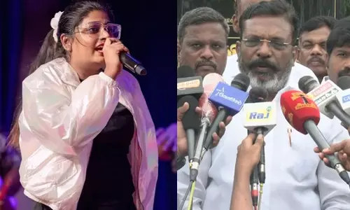 அதானி விவகாரத்தை திசைத்திருப்பவே இசைவாணி விஷயத்தை பெரிதாக்குகிறார்கள்- திருமாவளவன்