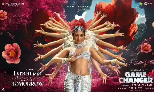 கேம் சேஞ்சர் படத்தின் 3-வது சிங்கிள்.. போஸ்டர் வெளியிட்டு அப்டேட் கொடுத்த படக்குழு