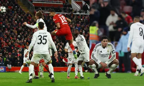 UEFA சாம்பியன்ஸ் லீக்: ரியல் மாட்ரிட்டை 2-0 வீழ்த்தியது லிவர்பூல்