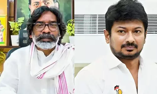 ஜார்க்கண்ட் முதலமைச்சர் பதவியேற்பு விழாவில் பங்கேற்கும் உதயநிதி ஸ்டாலின்