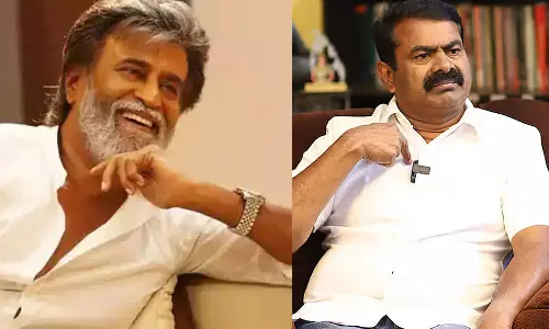 திரையுலகின் சூப்பர் ஸ்டார் ரஜினி... நான் அரசியல் சூப்பர் ஸ்டார்- சீமான்