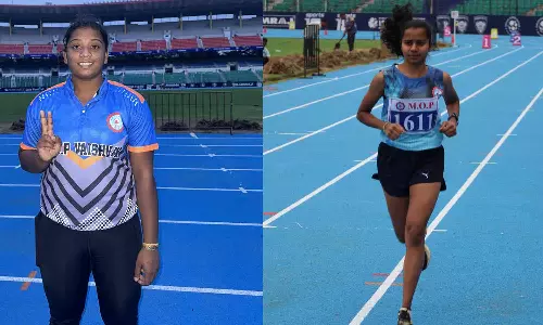 சென்னை பல்கலைக்கழக தடகளம்: சாதனை படைத்த வீராங்கனைகள்