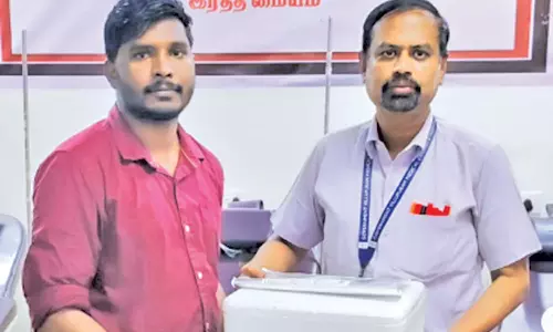 கர்ப்பிணி உயிரை காப்பாற்ற அரியவகை ரத்தத்துடன் அரை மணி நேரம் முந்தி வந்த பல்லவன் எக்ஸ்பிரஸ் ரெயில்
