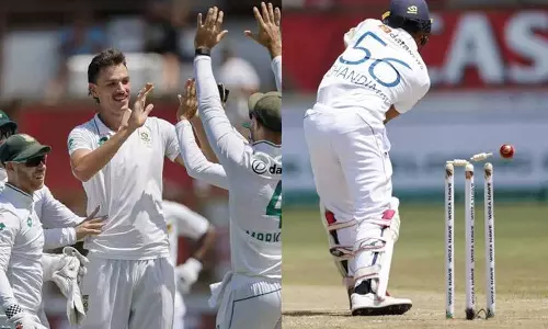 5 பேர் டக் அவுட்.. மிரட்டிய ஜான்சன்.. இலங்கை 42 ரன்னில் ஆல் அவுட்