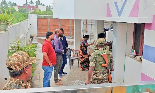 புதுக்கோட்டையில் அ.தி.மு.க., பா.ஜ.க. நிர்வாகிகள் வீடுகளில் அமலாக்கத்துறை அதிரடி சோதனை