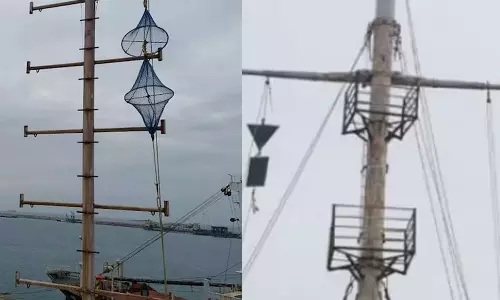 ஃபெங்கல் புயல்- துறைமுகங்களில் புயல் எச்சரிக்கை கூண்டு ஏற்றம்