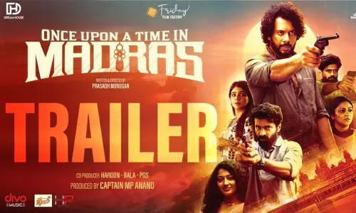 பரத் நடித்த Once Upon a Time in Madras படத்தின் டிரெய்லர் வெளியீடு