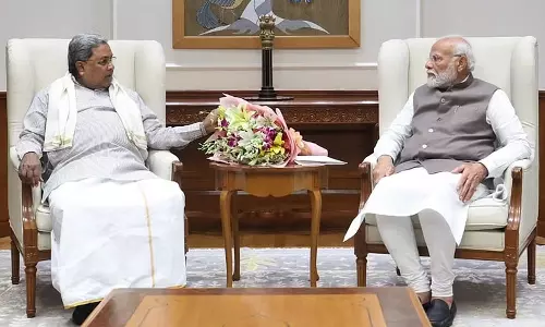 பிரதமர் மோடியுடன் சித்தராமையா சந்திப்பு: மேகதாது அணைக்கு அனுமதி அளிக்க கோரிக்கை
