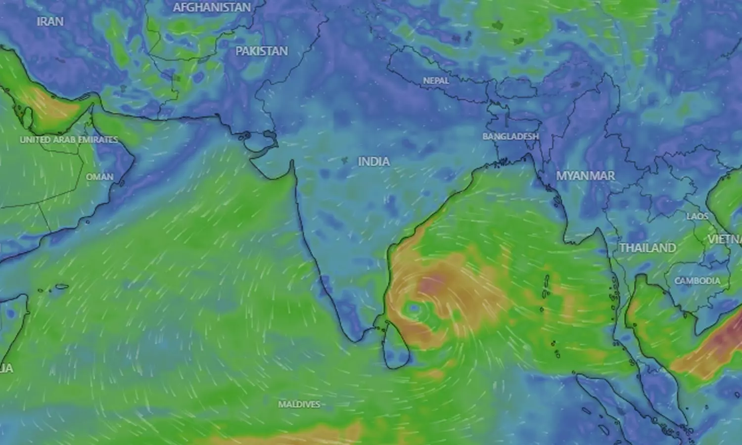 தென்கிழக்கு வங்கக்கடலில் மையம் கொண்டுள்ள... ... மாமல்லபுரம்-புதுச்சேரி இடையே கரையைக் கடந்தது ஃபெஞ்சல் புயல்- லைவ் அப்டேட்ஸ்