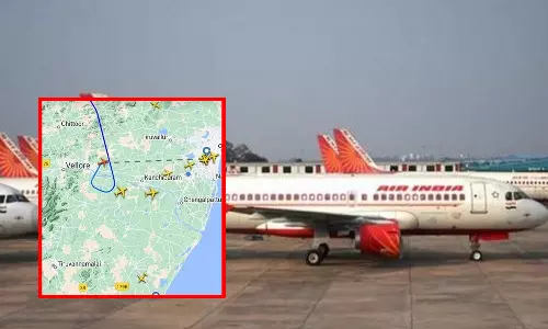 வானில் வட்டமடிக்கும் விமானங்கள்.. சென்னையில் பெய்து வரும் கனமழையால் விமான சேவை பாதிப்பு
