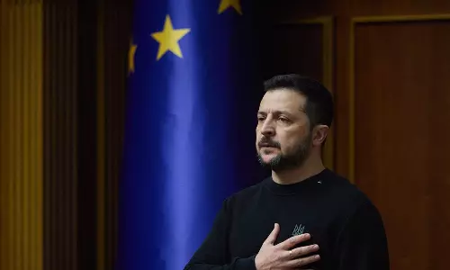 உக்ரைனை நேட்டோவின் கீழ் கொண்டு வந்தால் ரஷியாவுடனான போரை நிறுத்த முடியும்- ஜெலன்ஸ்கி